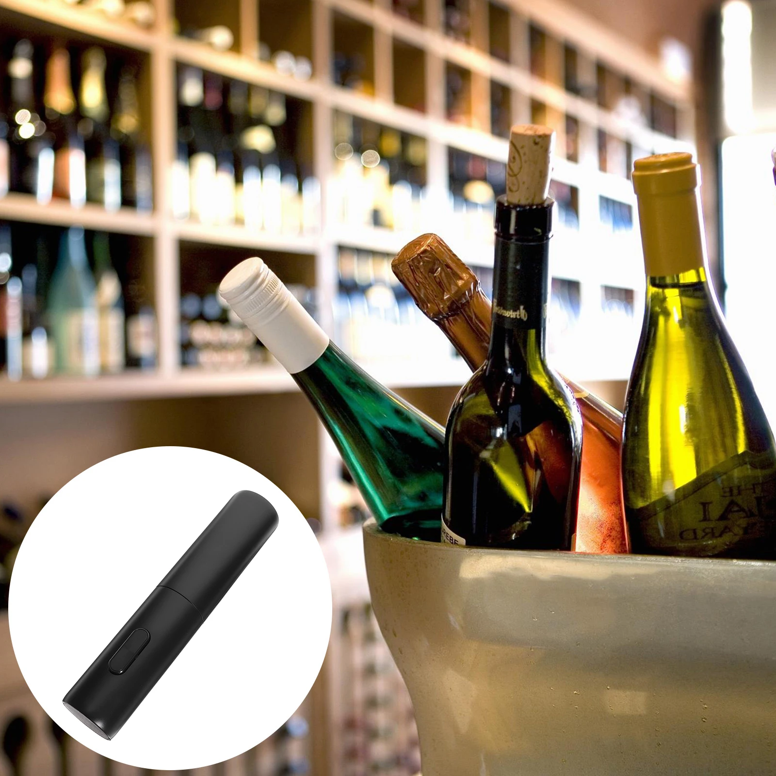Electric Beer Bottle Opener Stainless Steel Home Kitchen Tool Reusable Automatic Opener Operated Lightweight
Electric Beer Bottle Opener Stainless Steel Home Kitchen Tool Reusable Automatic Opener Operated Lightweight
