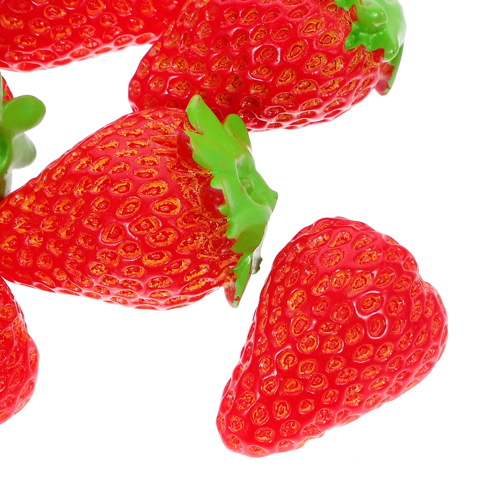 12 Pcs Simulated Strawberry Ornaments Artificial Fruits. Lifelike Decorations Food Play Decorative Fake Resin for Strawberries
12 Pcs Simulated Strawberry Ornaments Artificial Fruits. Lifelike Decorations Food Play Decorative Fake Resin for Strawberries