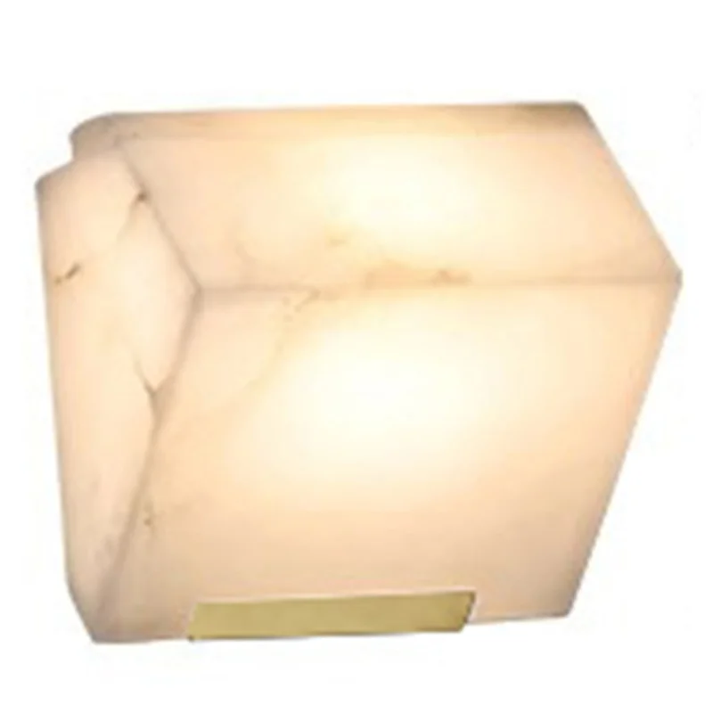 ELEG-Natural Marble Wall Lamp Copper Finish Living Room Bedroom Background Bedside Hotel Corridor Lighting
ELEG-Natural Marble Wall Lamp Copper Finish Living Room Bedroom Background Bedside Hotel Corridor Lighting