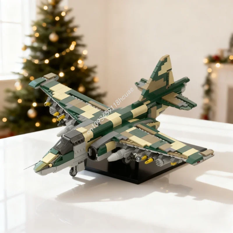 900pcs MOC Sukhoi Su Frogfoot 1 Scale Creator Model Building Blocks Construction Assemble Festival Gift DIY Toys Brick Birthday
900pcs MOC Sukhoi Su Frogfoot 1 Scale Creator Model Building Blocks Construction Assemble Festival Gift DIY Toys Brick Birthday