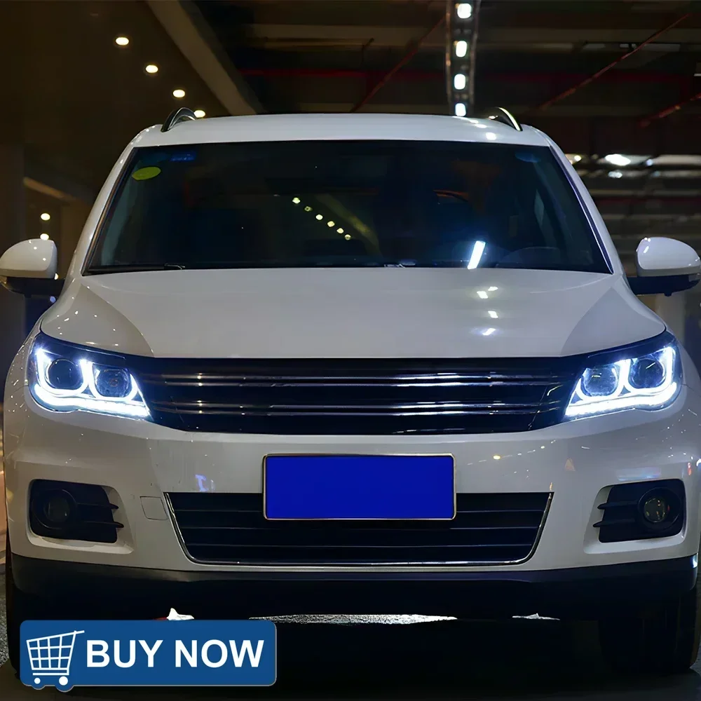 Передние фары автомобиля для 2009-2012 VW Tiguan, светодиодные автомобильные фары в сборе, обновленный дизайн с двойным U, проектор с двумя объективами, аксессуары
Передние фары автомобиля для 2009-2012 VW Tiguan, светодиодные автомобильные фары в сборе, обновленный дизайн с двойным U, проектор с двумя объективами, аксессуары