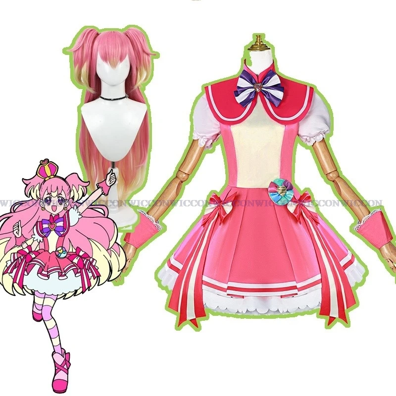 Inukai Komugi Cosplay Outfit Cures Costume Wonderful Pretty Cure Halloween Cute Wig Kurihara Marron Dress Lolita Anime Party
Inukai Komugi Cosplay Outfit Cures Costume Wonderful Pretty Cure Halloween Cute Wig Kurihara Marron Dress Lolita Anime Party