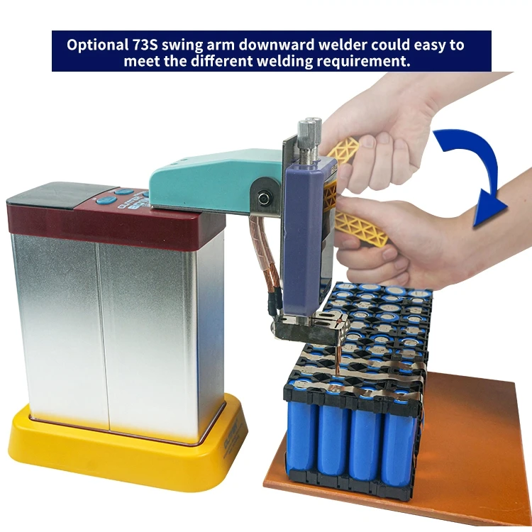 Precision Glitter 801M Spot Welder Kit Adjustable Pressure Head & Fast Operation Perfect for EV Battery & Energy Storage Packs
Precision Glitter 801M Spot Welder Kit Adjustable Pressure Head & Fast Operation Perfect for EV Battery & Energy Storage Packs