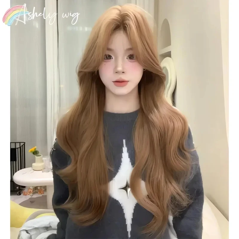 xiaoxiao Ashely for Women Long Wavy Honey Brown 26inch Cospaly Body Wave Lace Front Wigs Synthetic Wig High
xiaoxiao Ashely for Women Long Wavy Honey Brown 26inch Cospaly Body Wave Lace Front Wigs Synthetic Wig High