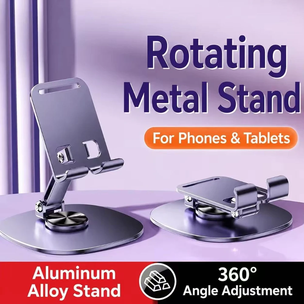 Multi-Angel Adjustable 360° Rotation Non-Slip Metal Phone Stand Compatible with iPhone 17 16 Pro Max and All Smartphones
Multi-Angel Adjustable 360° Rotation Non-Slip Metal Phone Stand Compatible with iPhone 17 16 Pro Max and All Smartphones