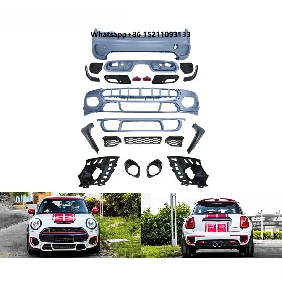 2009-2012 Year JCW Design PP F55 F56 Facelift Kits Auto Body Systems with Front & Rear Bumpers New Exhaust Cut-Outs
2009-2012 Year JCW Design PP F55 F56 Facelift Kits Auto Body Systems with Front & Rear Bumpers New Exhaust Cut-Outs