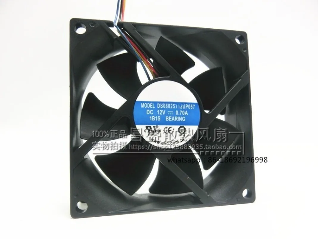 Акция Оригинальный AVC 8CM 8025 4-контактный ШИМ вентилятор с большим объемом воздуха DS08025T12U 12 В 0,7 А
Акция Оригинальный AVC 8CM 8025 4-контактный ШИМ вентилятор с большим объемом воздуха DS08025T12U 12 В 0,7 А