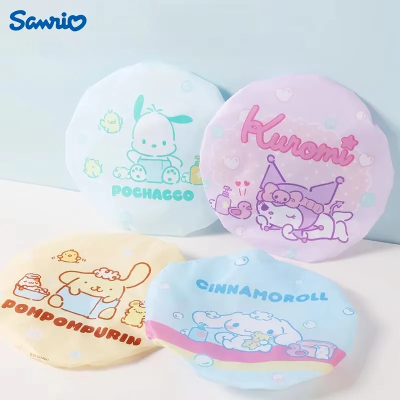New Kawaii Sanrio Kuromi Bath Cap Soft Comfortable Double Layer Design Perfect Water Protection Women Girls Bath Time Must Have
New Kawaii Sanrio Kuromi Bath Cap Soft Comfortable Double Layer Design Perfect Water Protection Women Girls Bath Time Must Have