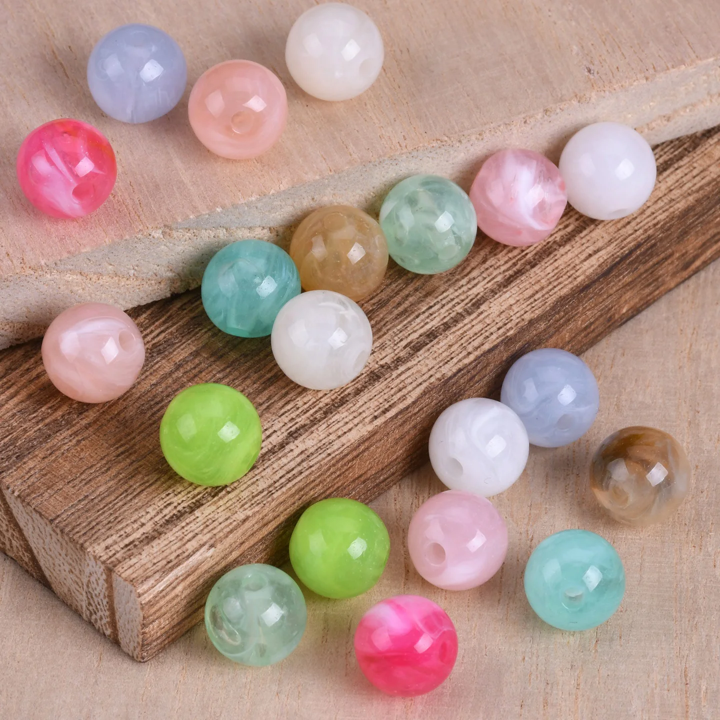 20pcs Round 10mm Acrylic Plastic Loose Beads For Jewelry Making DIY Bracelet Crafts Findings
20pcs Round 10mm Acrylic Plastic Loose Beads For Jewelry Making DIY Bracelet Crafts Findings