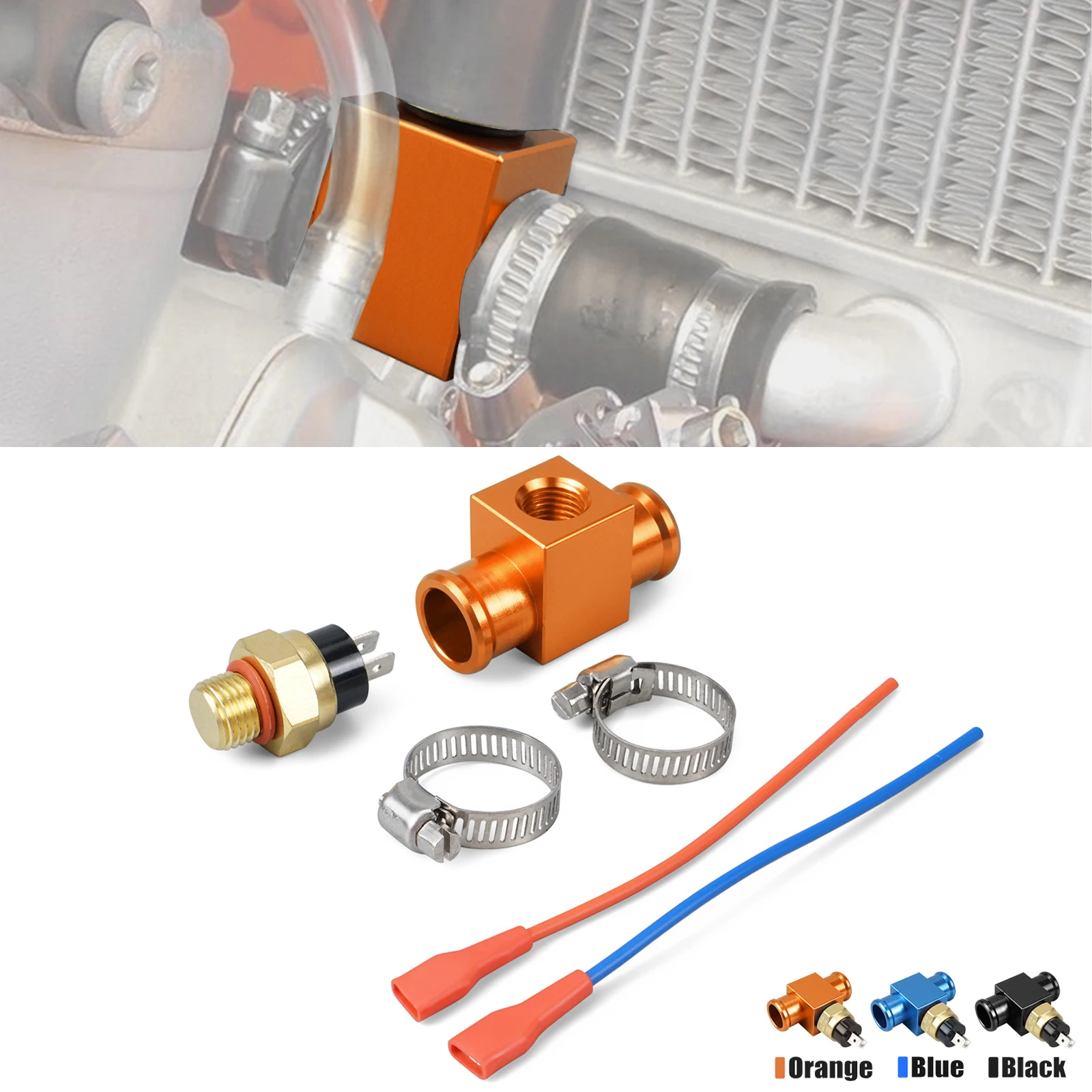M14x1.5mm Radiator Fan Temperature Switch For KTM EXC 300 EXC 250 EXCF 350 SXF 250 SXF 450 Husqvarna TE 300 FE 450 GasGas EC 300
M14x1.5mm Radiator Fan Temperature Switch For KTM EXC 300 EXC 250 EXCF 350 SXF 250 SXF 450 Husqvarna TE 300 FE 450 GasGas EC 300