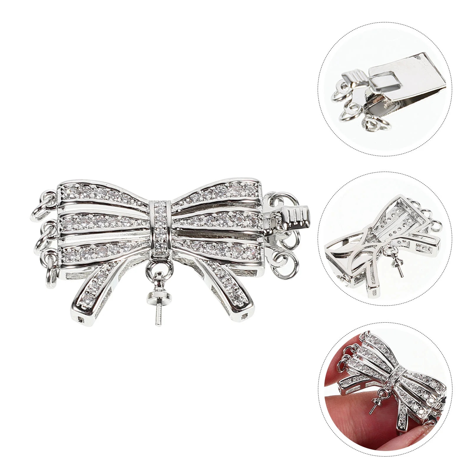 Necklace Multi-Breasted of The Lid Jewelry Clasp DIY Bracelet Pearl Pendant Alloy Hook Accessory Making
Necklace Multi-Breasted of The Lid Jewelry Clasp DIY Bracelet Pearl Pendant Alloy Hook Accessory Making