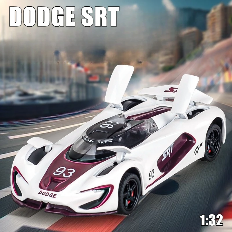 1:32 Dodge SRT Tomahawk Alloy Sports Car Diecasts Metal Toy Vehicles Car Model Simulation Sound Light Collection Kids Gift
1:32 Dodge SRT Tomahawk Alloy Sports Car Diecasts Metal Toy Vehicles Car Model Simulation Sound Light Collection Kids Gift