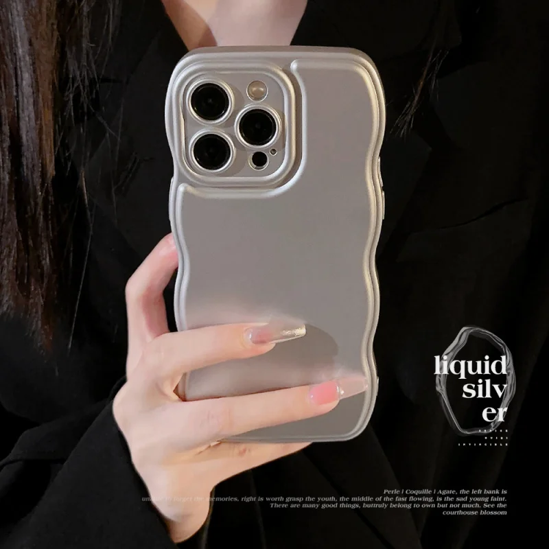 Electroplating silver Apple17Phone caseiphone14Advanced Sense16Applicable15promaxWavy Edge12Solid Color
Electroplating silver Apple17Phone caseiphone14Advanced Sense16Applicable15promaxWavy Edge12Solid Color