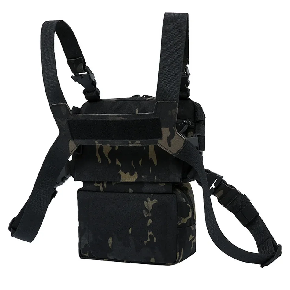 Outdoor Quick Release Tactical Vest Bag 1000D CS Games Chest Rig Airsoft Pouch Holster Hiking Hunting Motorcycle Molle Backpack
Outdoor Quick Release Tactical Vest Bag 1000D CS Games Chest Rig Airsoft Pouch Holster Hiking Hunting Motorcycle Molle Backpack