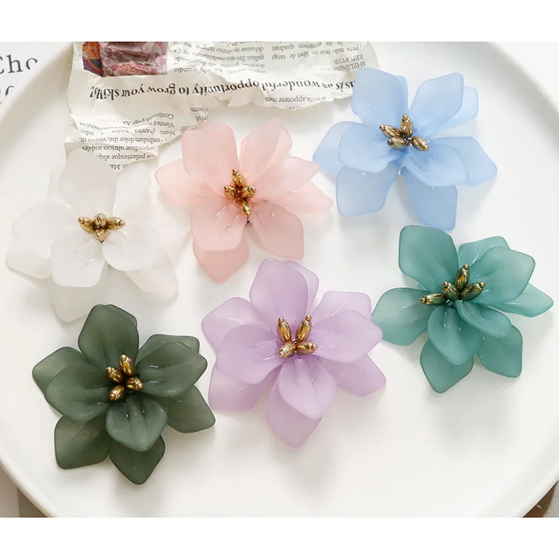 55mm Fairy Acrylic Rubber Style Woven Crochet Flowers Fit Girls Hair Bow Center Clip Ornament Accessories Floral Stickers 20pcs
55mm Fairy Acrylic Rubber Style Woven Crochet Flowers Fit Girls Hair Bow Center Clip Ornament Accessories Floral Stickers 20pcs