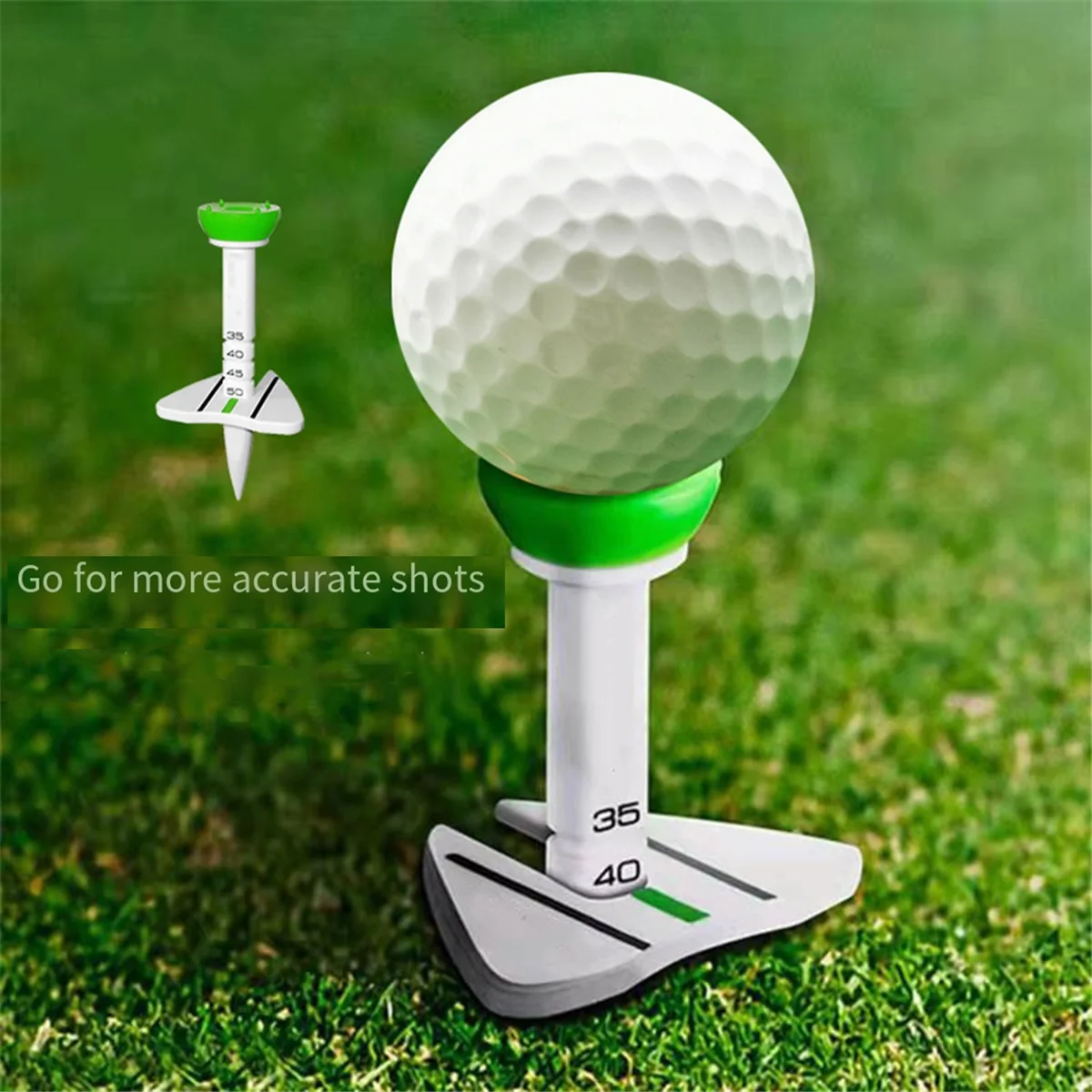 SEMOIC 4Pcs Golfs Tees for Golfs Driver Training, Plastic Golfs Tees Low Resistance More Distance Consistent Height Tees
SEMOIC 4Pcs Golfs Tees for Golfs Driver Training, Plastic Golfs Tees Low Resistance More Distance Consistent Height Tees