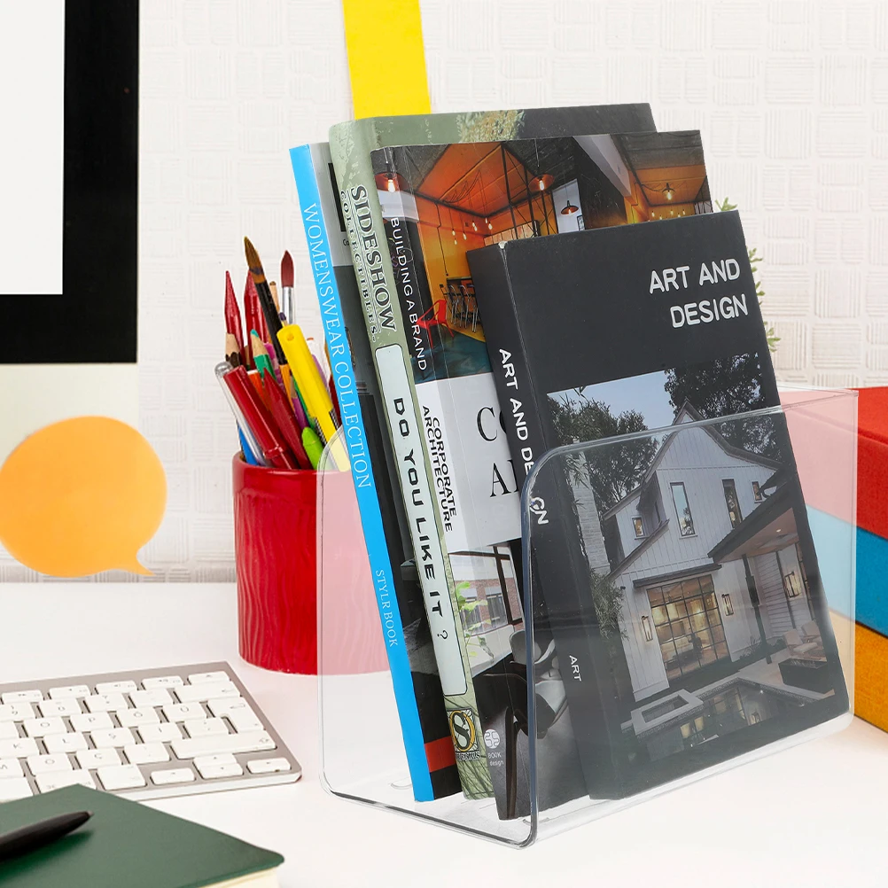 2Pcs Acrylic Bookends Heavy Books File ganizer Magazine Rack Transparent Storage Home Office Decor Accessories
2Pcs Acrylic Bookends Heavy Books File ganizer Magazine Rack Transparent Storage Home Office Decor Accessories