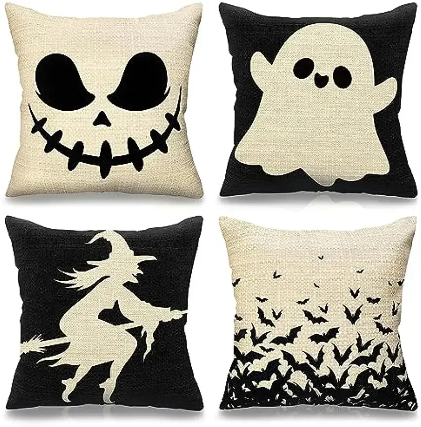Halloween pillowcase decoration indoor witch bat linen cushion cover sofa decoration pillowcase 50*50 decor
Halloween pillowcase decoration indoor witch bat linen cushion cover sofa decoration pillowcase 50*50 decor
