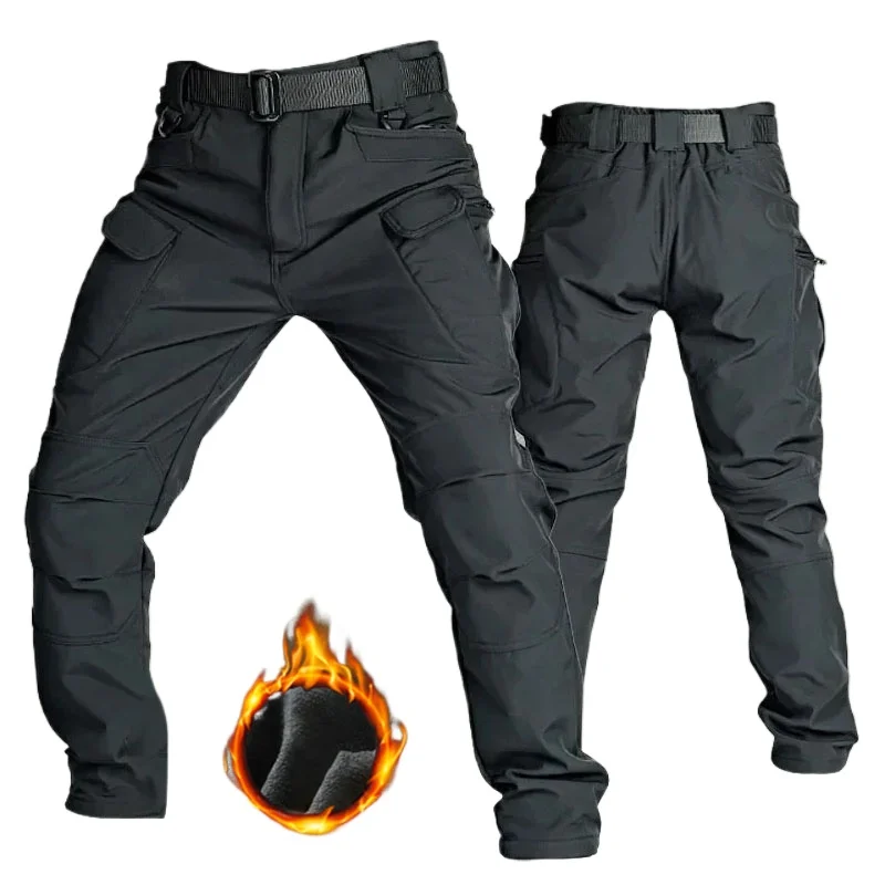 2025 Soft Shell Pants Men Winter Shark Skin Fleece Warm Straight Cargo Trousers Outdoor Waterproof Multi-pocket Pant
2025 Soft Shell Pants Men Winter Shark Skin Fleece Warm Straight Cargo Trousers Outdoor Waterproof Multi-pocket Pant