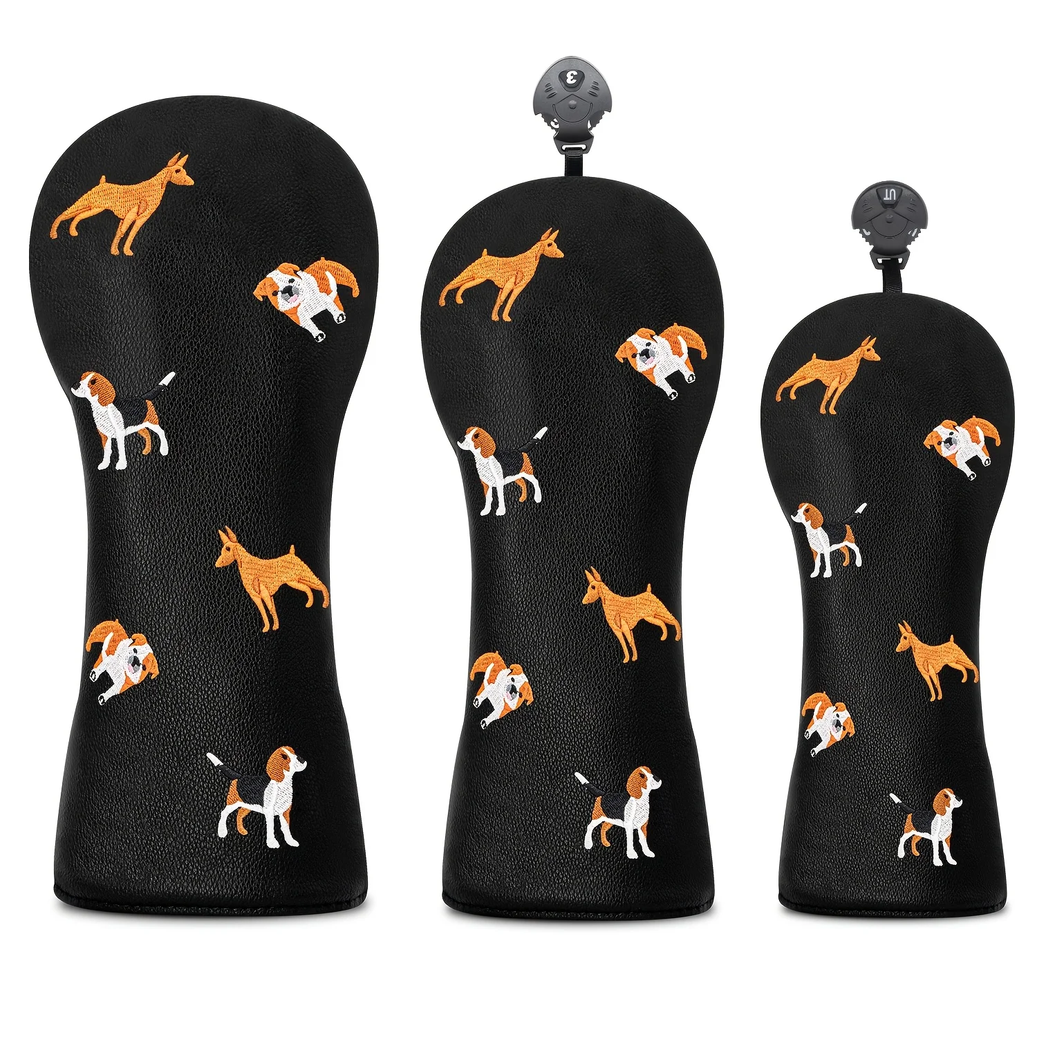 1pc/3pcs Driver, Fairway, Hybrids Headcover - Little Dog Design Style Golf Club Covers - Head Covers for Golf Clubs,
1pc/3pcs Driver, Fairway, Hybrids Headcover - Little Dog Design Style Golf Club Covers - Head Covers for Golf Clubs,