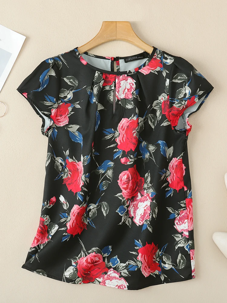 2025 Women Summer Floral Printed Blouse ZANZEA Stylish Work Shirt Bohemain Tops Tunic Casual O Neck Short Sleeve Holiday Blusas
2025 Women Summer Floral Printed Blouse ZANZEA Stylish Work Shirt Bohemain Tops Tunic Casual O Neck Short Sleeve Holiday Blusas