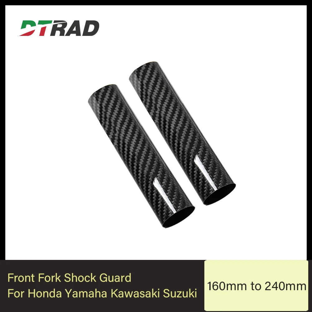 Motorcycle Fork Wraps Carbon Fiber Protectors for Honda Yamaha Kawasaki Suzuki 160mm to 240mm Front Fork Shock Guard
Motorcycle Fork Wraps Carbon Fiber Protectors for Honda Yamaha Kawasaki Suzuki 160mm to 240mm Front Fork Shock Guard