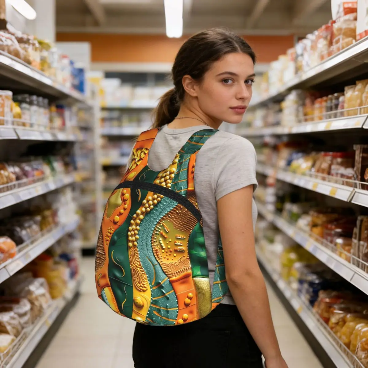 Exotic Orange, Yellow And Green Backpack Student BookBag Children Storage School Bag Computer Shoulder Bags for Boys Girls
Exotic Orange, Yellow And Green Backpack Student BookBag Children Storage School Bag Computer Shoulder Bags for Boys Girls