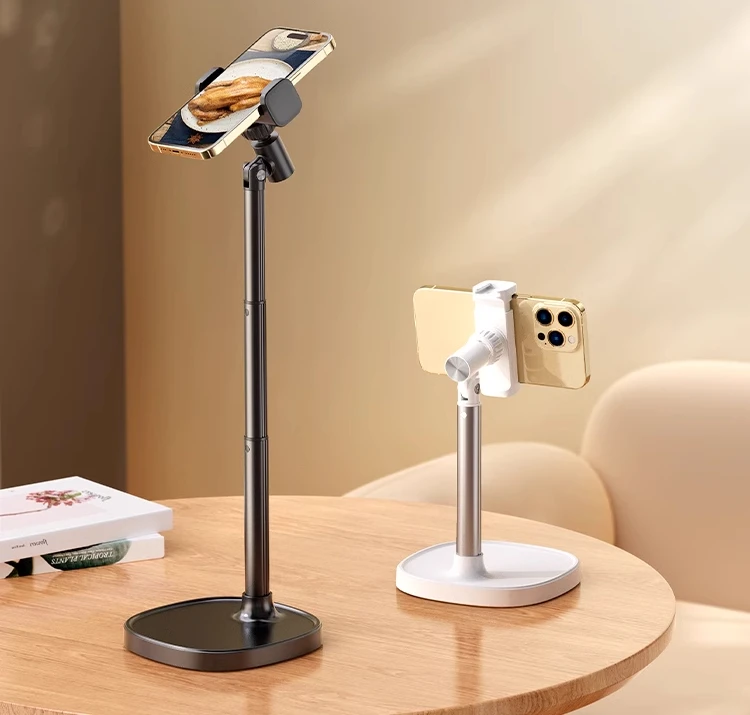 Desktop live broadcast special video shooting shelf universal universal support frame can be lifted and rotated household
Desktop live broadcast special video shooting shelf universal universal support frame can be lifted and rotated household