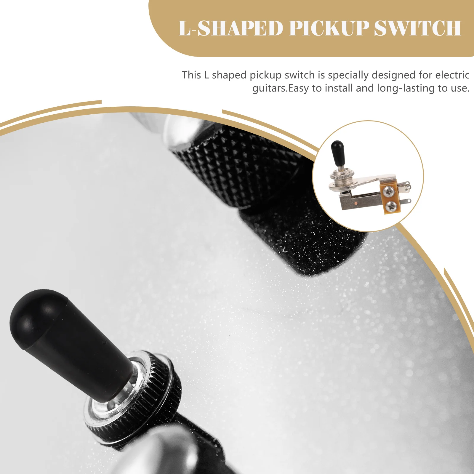 Electric Guitar Gear Pickup Selector Rocker Toggle Switc Special Wiring Potentiometer Knob
Electric Guitar Gear Pickup Selector Rocker Toggle Switc Special Wiring Potentiometer Knob
