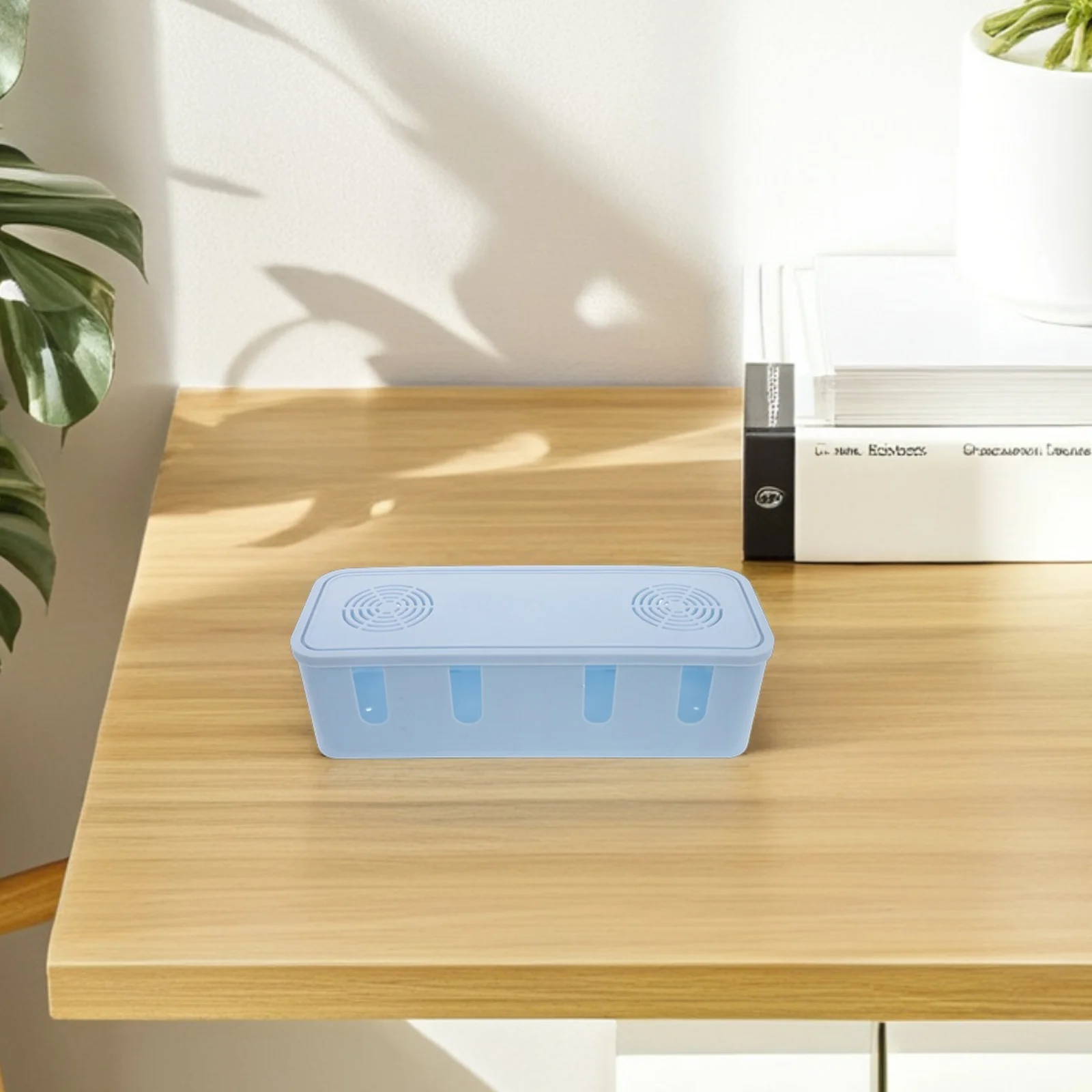 Wire Storage Box Bins for Cables High Capacity Cord Organizer Container Power Strip Desktop
Wire Storage Box Bins for Cables High Capacity Cord Organizer Container Power Strip Desktop