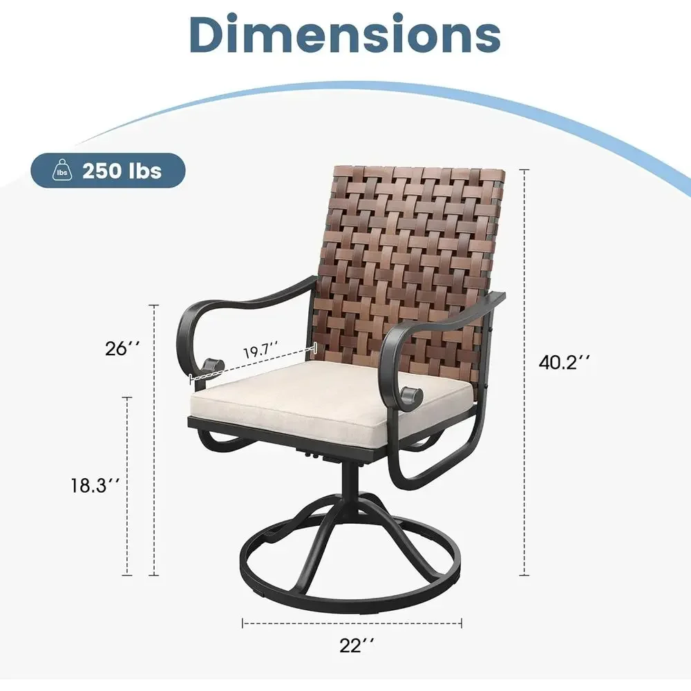 Activity ProductOutdoor Swivel Patio Chairs Set O 4, Rattan Outdoor Dining Chairs With Removable Seat Cushion, Woven Wicker Swiv
Activity ProductOutdoor Swivel Patio Chairs Set O 4, Rattan Outdoor Dining Chairs With Removable Seat Cushion, Woven Wicker Swiv