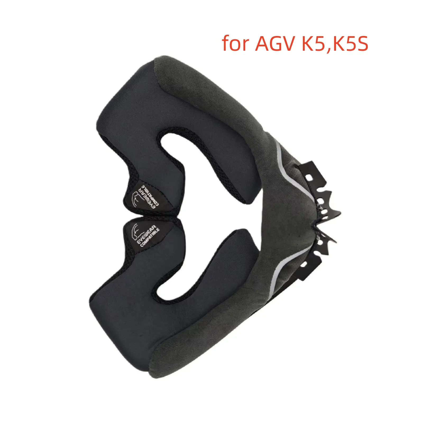 K5 Cheek Pads Replacement for AGV K5,K5S Cheek Pad Set Motorcycle Helmet Accessories
K5 Cheek Pads Replacement for AGV K5,K5S Cheek Pad Set Motorcycle Helmet Accessories