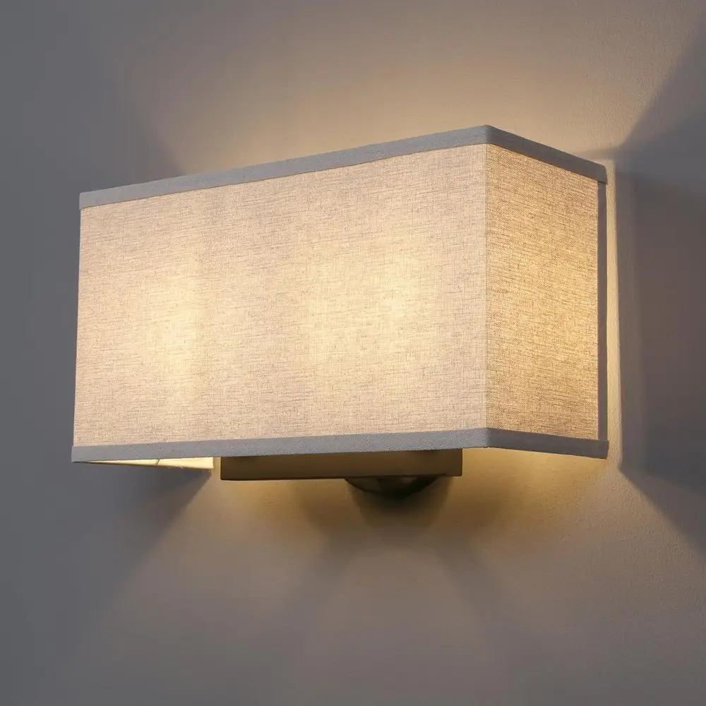 Vintage Industrial 2-Light Wall Sconce with Square Fabric Shade for Stairwell, Hallway, Kitchen, and Living Room
Vintage Industrial 2-Light Wall Sconce with Square Fabric Shade for Stairwell, Hallway, Kitchen, and Living Room