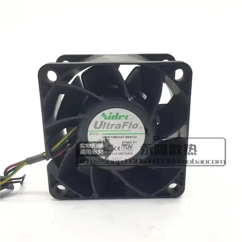 Original V60E12BS1A7-09A032 12V 2.45A 6CM 60 * 60 * 38MM violent high speed server cooling fan
Original V60E12BS1A7-09A032 12V 2.45A 6CM 60 * 60 * 38MM violent high speed server cooling fan