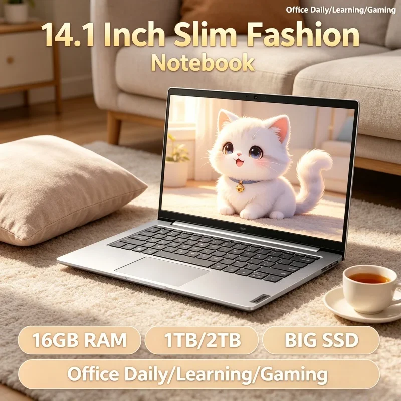 14.1 Inch Office Gamer Notebook Ultra Slim Body Intel I9-9900 32GB RAM 2TB SSD Windows 11 Laptop
14.1 Inch Office Gamer Notebook Ultra Slim Body Intel I9-9900 32GB RAM 2TB SSD Windows 11 Laptop