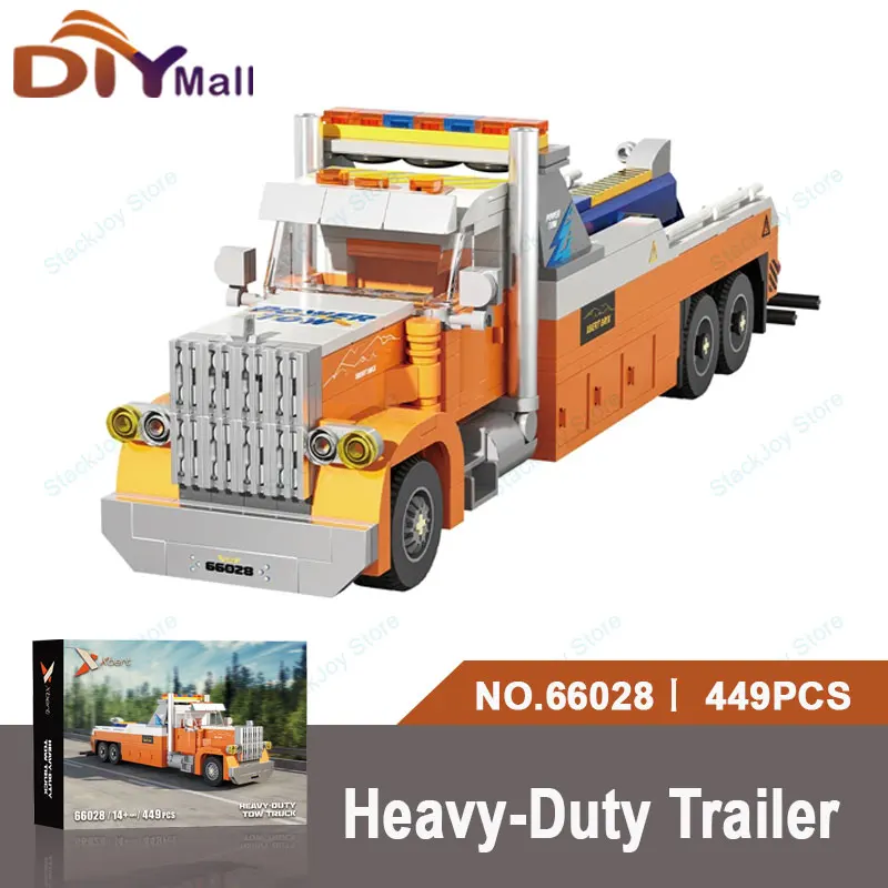 449PCS Heavy-Duty Trailer Building Kit -Educational STEM Assemble Model Realistic Functions Desktop Toy Holiday Gift for Kids
449PCS Heavy-Duty Trailer Building Kit -Educational STEM Assemble Model Realistic Functions Desktop Toy Holiday Gift for Kids