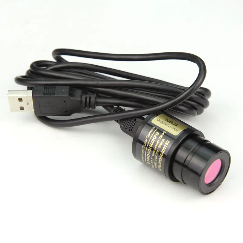 CMOS USB 2.0MP Microscope Electronic Camera Digital Eyepiece Mounting Size 23.2 mm HD with Ring Adapters