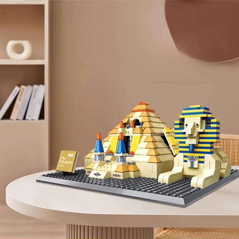 623pcs World Famous Landmark Building Pyramids Model Kit Children's Educational Toys Birthday Gifts Assembling Blocks
623pcs World Famous Landmark Building Pyramids Model Kit Children's Educational Toys Birthday Gifts Assembling Blocks