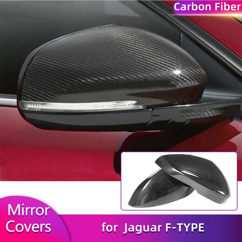 Carbon Fiber Rear View Mirror Covers Caps for Jaguar F-TYPE 2013-2021 Add On Car Racing Side Mirror Caps Shell Body Kits
Carbon Fiber Rear View Mirror Covers Caps for Jaguar F-TYPE 2013-2021 Add On Car Racing Side Mirror Caps Shell Body Kits