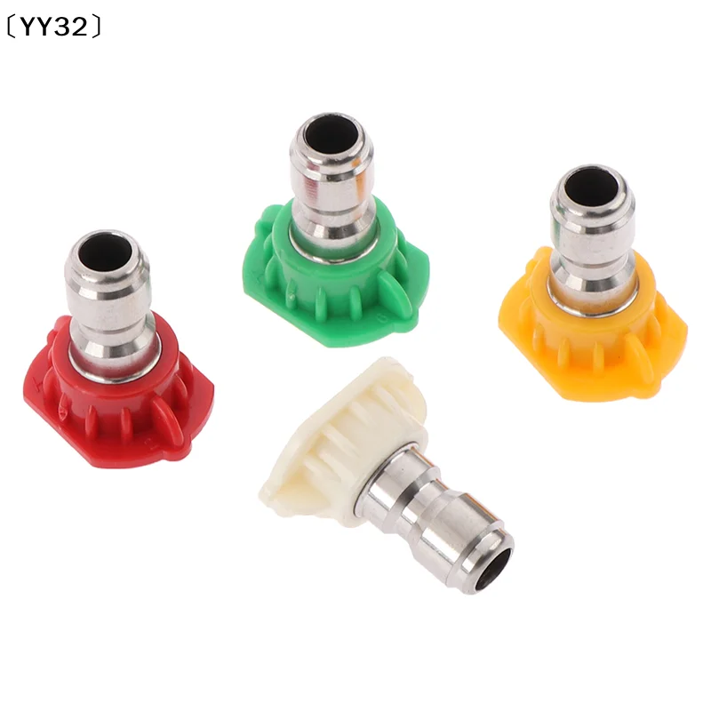 Stainless Steel Quick Connect High Pressure Spray Tip 0 15 25 40 Degree Nozzle〔YY32〕
Stainless Steel Quick Connect High Pressure Spray Tip 0 15 25 40 Degree Nozzle〔YY32〕