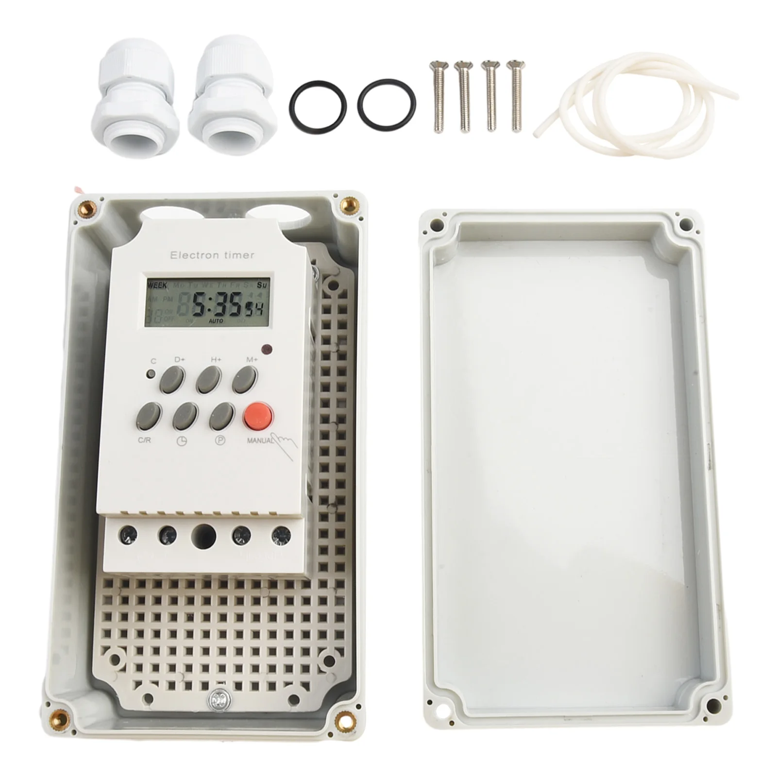 Simplified Scheduling with This Digital Timer Switch at Standard Voltage of 230VAC and Load Capacity of Up to 30A
Simplified Scheduling with This Digital Timer Switch at Standard Voltage of 230VAC and Load Capacity of Up to 30A
