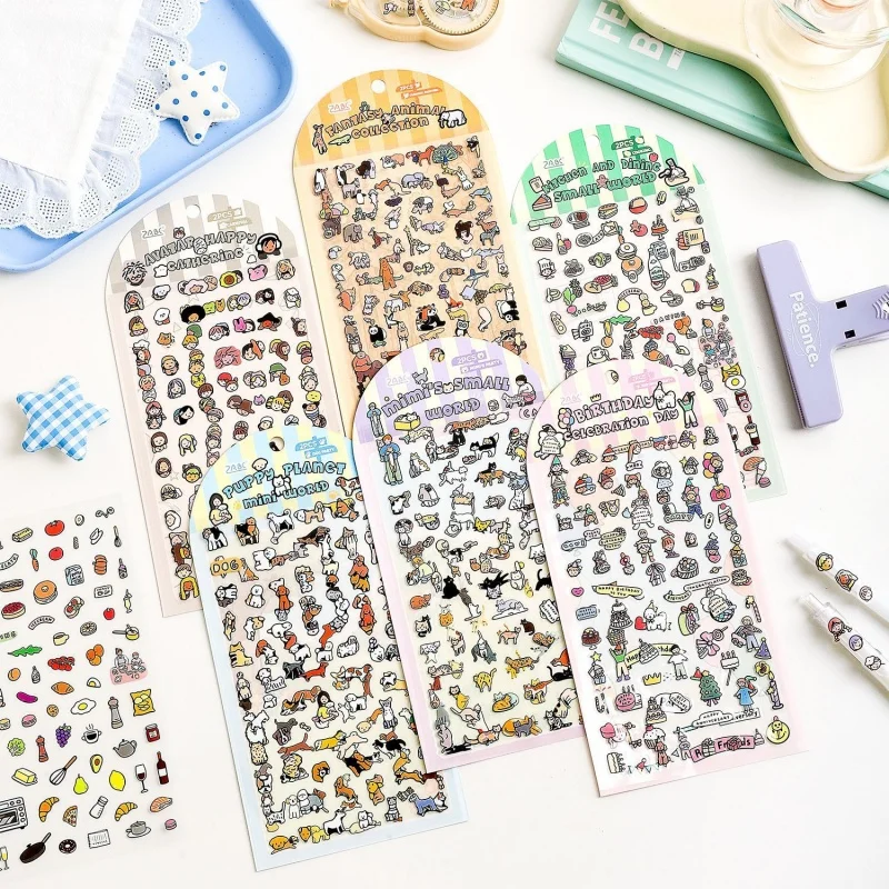 36pack/lot Kawaii Cat Dog Animal Stickers Cute Scrapbooking DIY Diary Decorative Stationery Sticker Album Stick Label
36pack/lot Kawaii Cat Dog Animal Stickers Cute Scrapbooking DIY Diary Decorative Stationery Sticker Album Stick Label