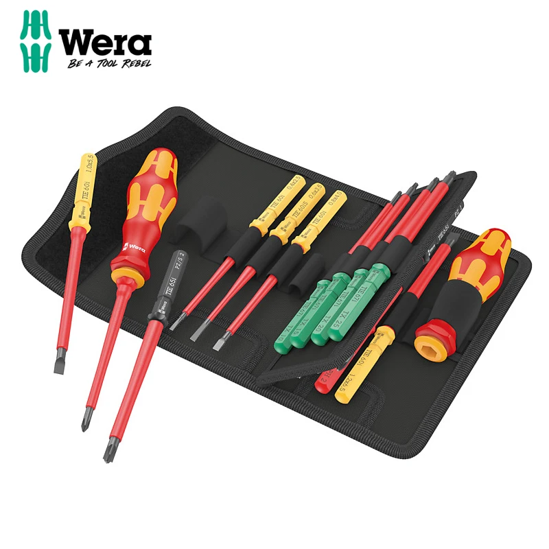 WERA 05006611001 17 Pieces Screwdriver Set Kraftform Kompakt VDE 17 Universal 1 Tool Finder
WERA 05006611001 17 Pieces Screwdriver Set Kraftform Kompakt VDE 17 Universal 1 Tool Finder