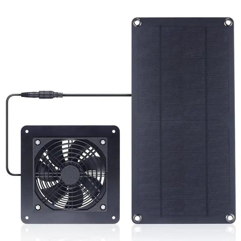 M02K-10W Solar Powered Fan,Solar Vent Exhaust Fan High Speed Air Flow Outside Kit,For Chicken Coops,Greenhouses,Sheds
M02K-10W Solar Powered Fan,Solar Vent Exhaust Fan High Speed Air Flow Outside Kit,For Chicken Coops,Greenhouses,Sheds