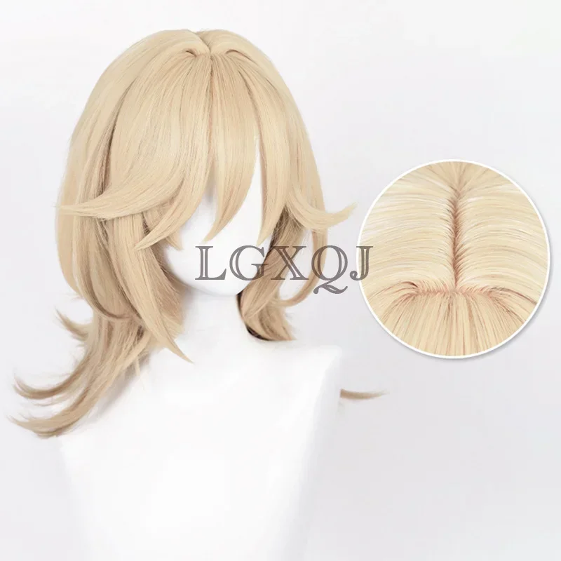 Kaveh Genshin Wig Earrings Hairpins Genshin Impact Kaveh Cosplay Wig 50cm Long Linen Gold Hair Heat Resistant Wigs + Wig Cap
Kaveh Genshin Wig Earrings Hairpins Genshin Impact Kaveh Cosplay Wig 50cm Long Linen Gold Hair Heat Resistant Wigs + Wig Cap