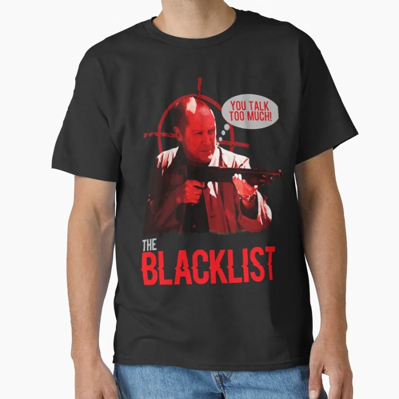 The Blacklist-Reddington red Retro tv series 100% cotton printed t shirt for men large size tops S-6xl
The Blacklist-Reddington red Retro tv series 100% cotton printed t shirt for men large size tops S-6xl