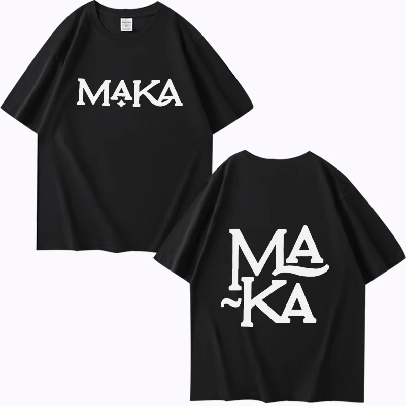 Rapper Maka Logo Merch T Shirt men women Oversized 100% Cotton streetwear Hot sale short sleeve Summer Unisex plus size tops
Rapper Maka Logo Merch T Shirt men women Oversized 100% Cotton streetwear Hot sale short sleeve Summer Unisex plus size tops
