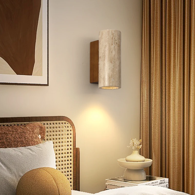 Wabi Sabi style solid wood yellow cave stone wall lamp, antique study bedroom bedside lamp, balcony hallway entrance lamp
Wabi Sabi style solid wood yellow cave stone wall lamp, antique study bedroom bedside lamp, balcony hallway entrance lamp