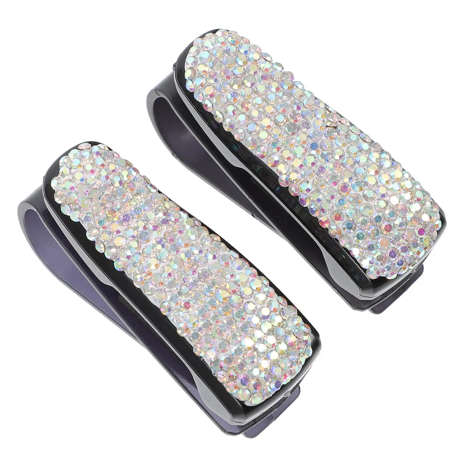 2 Pcs Car Glasses Holder Automobile Fixed Clamp Eyeglasses Sunglasses Clip Rhinestone Creative Plastic
2 Pcs Car Glasses Holder Automobile Fixed Clamp Eyeglasses Sunglasses Clip Rhinestone Creative Plastic