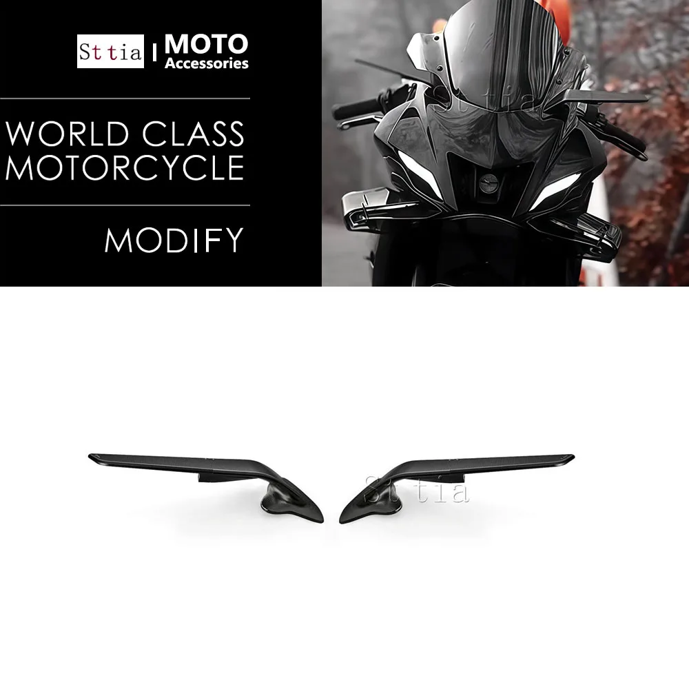 For Yamaha YZF-R1 YZF-R6 YZF-R7 2015-2025 Stealth Sport Winglet Mirror Kits Adjustable Stealth Mirrors R1 R6 R7 Rearview Mirror
For Yamaha YZF-R1 YZF-R6 YZF-R7 2015-2025 Stealth Sport Winglet Mirror Kits Adjustable Stealth Mirrors R1 R6 R7 Rearview Mirror